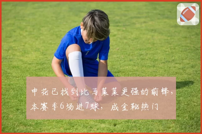申花已找到比马莱莱更强的前锋，本赛季6场进7球，成金靴热门